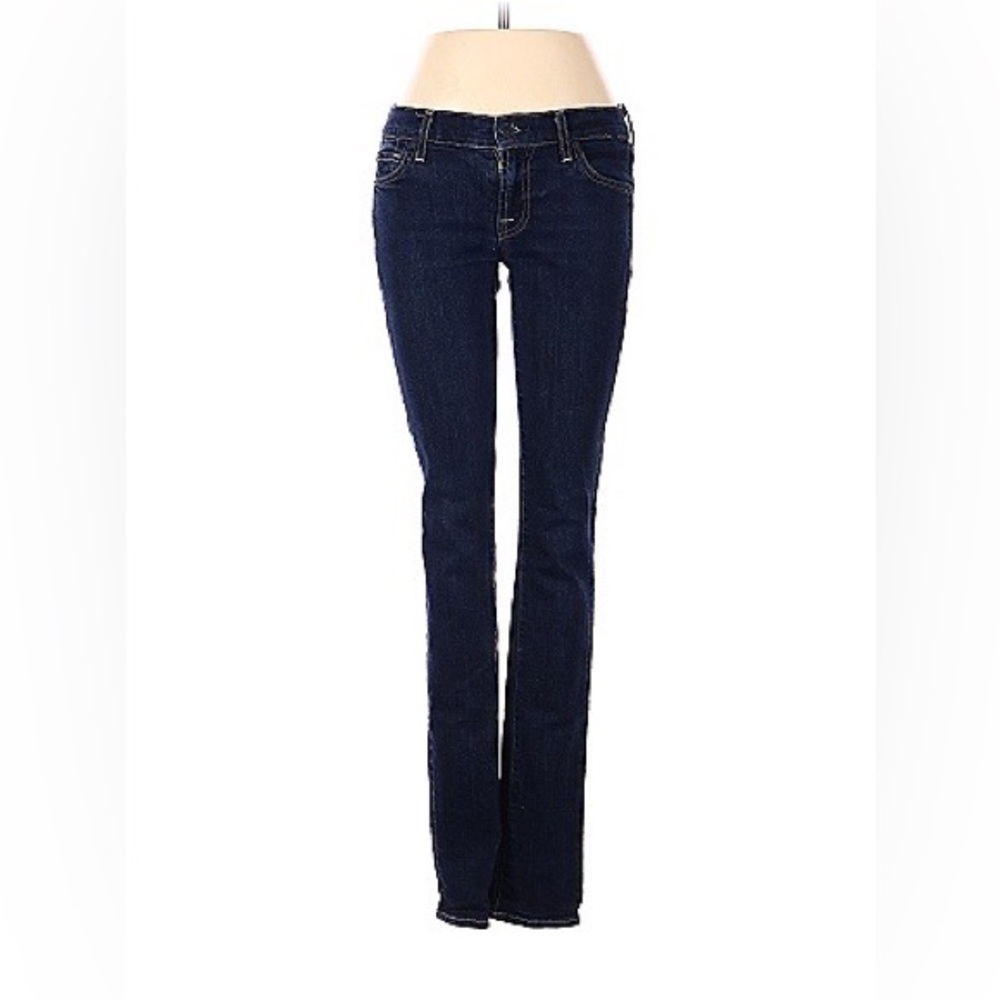 7 for All Mankind size 26 medium wash skinny jeans